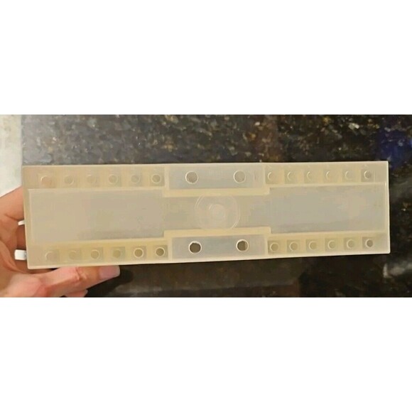 Tupperware Tuppertoys ART LOCKER  crayon & art supply storage Vintage 1987 USABC - Picture 7 of 8